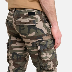 Pantalones Cargo de Camuflaje Personalizados para Hombre, con Bolsillos, Estilo Casual, para Calle, Trabajo al Aire Libre, Venta al Por Mayor - Product Image 6