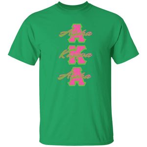 Camiseta Casual para Mujer con Bordado Artístico Vertical en Negro, Verde, Gris, Rojo, Blanco y Rosa, Manga Corta, Cuello Redondo, Estilo Moderno - Product Image 1