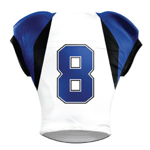 Maillot de football américain personnalisé pour homme avec impression par sublimation et broderie, manches courtes, marque privée pour les fans, respirant et à séchage rapide - Product Image 3