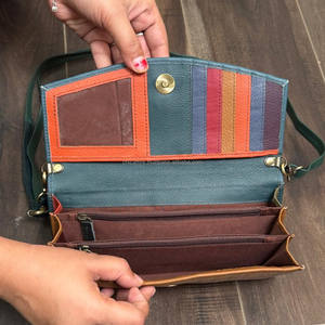 2025กระเป๋าสะพายไหล่สำหรับผู้หญิง, กระเป๋าคลัทช์ใส่บัตรหนังวัวขนาดเล็ก - Product Image 6