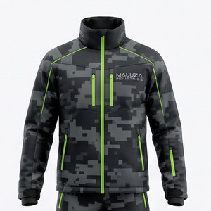 Traje de Esquí Profesional para Hombre OEM, Costuras Selladas, Cremallera Impermeable, Mono Cortavientos para Snowboard de Montaña, Cálido para Invierno - Product Image 3