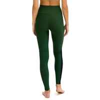 Leggings de sport pour femmes de haute qualité, personnalisés, à taille haute, à compression douce, sans couture, à motif uni, décontractés