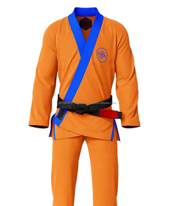 Uniforme d'arts martiaux Karaté Jiu Jitsu 100% coton personnalisable unisexe pour adultes, équipement d'entraînement - Product Image 4