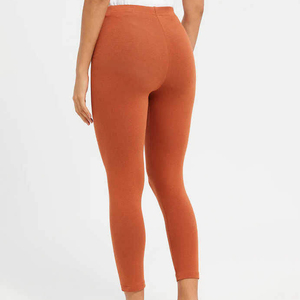 Women's High Waist <b>Mesh</b> Panel Yoga Pants Breathable Eco-Friendly Four-Way Stretch Seamless Plaid Pattern Spandex/Polyester - Product Image 2