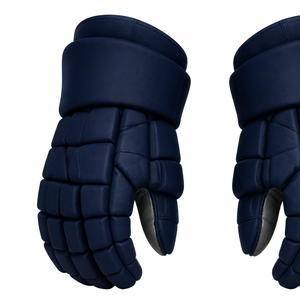 Gants de hockey bleus, gants de sport à doigts entiers, gants de protection rembourrés, équipement d'entraînement - Product Image 5
