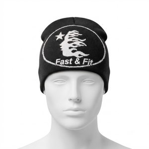 Best Sale High Quality Custom Breathable 100% Cotton <b>Beanie</b> Hat 3D Embroidery Waterproof Multi Color Optional Winter Cap - Product Image 1