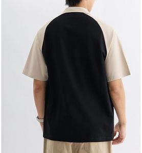 Camiseta Unisex de Verano, Sólida, Transpirable, Diseño Raglán, 100% Algodón, Manga Corta, Logotipo de Golf Personalizado - Product Image 5