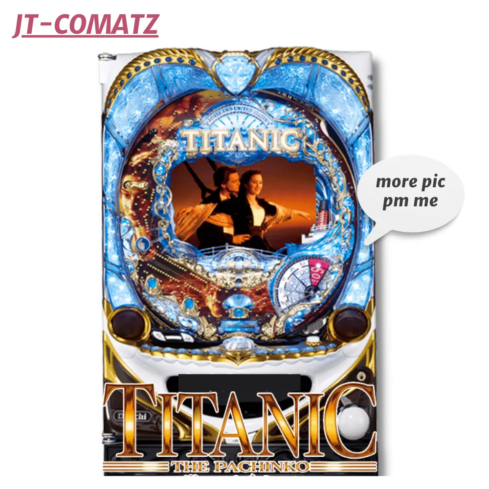 เครื่องเกมในร่ม CR TITANIC หายากหนังคลาสสิคญี่ปุ่น pachinko Pinball