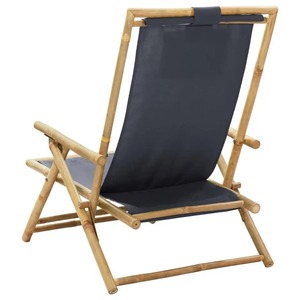 Chaise longue en bambou pliable pour l'extérieur, lit de soleil en bambou pour la plage, décoration de resort, chaise en bambou fabriquée au Vietnam - Product Image 4