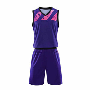 Nuevo Conjunto de Uniforme de Baloncesto Transpirable y de Talla Grande, Personalizado con Logotipo, Calidad Única, Servicio OEM, Precio al por Mayor - Product Image 1