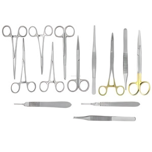Juego de 13 Instrumentos Quirúrgicos para Amigdalectomía y Adenoidectomía de Acero Inoxidable, Venta al por Mayor, Fabricante con la Mejor Calificación - Product Image 1