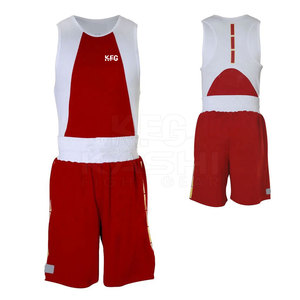 Traje de Boxeo Deportivo Personalizado para Hombre, Material Ligero y Transpirable de Poliéster/Nailon para Entrenamiento en Gimnasio, Eventos de Competición - Product Image 2