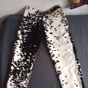 Authentic <b>men's</b> Cowhide <b>Leather</b> <b>Pants</b> Handmade Winter Trousers with High Waist Flat Front and Cowhide <b>leather</b> - Product Image 4