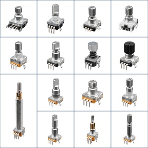 15mm 20mm trục phẳng núm ec11e 16 detent soundwell ec11 <span class=keywords><strong>ROTARY</strong></span> <span class=keywords><strong>Encoder</strong></span> chuyển đổi kỹ thuật số chiết 5pin với đẩy chuyển đổi - Product Image 2