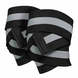 Durable Compression <b>Knee</b> Wraps For Gym Workout Weightlifting Squat <b>Exercise</b> Training Support Fitness Athletic Performance Gear - Product Image 1