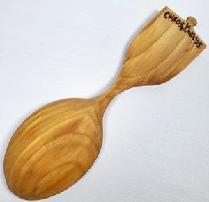 Cuillère à thé en bois écologique, faite à la main, pour café, thé, sucre, accessoire de cuisine poli - Product Image 2