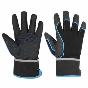 ถุงมือหนังสังเคราะห์เสริมแรงคุณภาพสูง Amara ป้องกันความร้อนและประกายไฟ ทนทาน สำหรับงานหนัก ถุงมือเพื่อความปลอดภัยในการทำงาน - Product Image 4