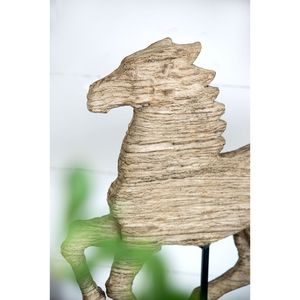 Grande Scultura Decorativa Cavallo in Movimento Defiance 48x7.6x49.5 cm - Product Image 6