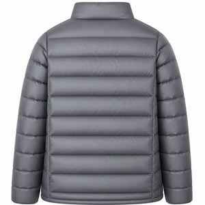 OEM ODM Custom <b>Winter</b> Classic Stand Collar <b>Waterproof</b> Windbreaker Thick Quilted <b>Jacket</b> Camouflage Long Casual Zipper for Men - Product Image 3
