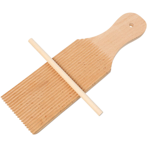 Planche à gnocchis en bois, spatules à beurre en bois, outil pour facilement préparer des gnocchis sur planche en bois - Product Image 1