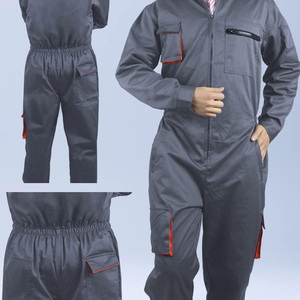 Flame-Resistant Cotton Safety Coveralls Men <b>Fire</b>-Proof Mining Workwear High Visibility Reflective Tape Waterproof <b>LED</b> Suit - Product Image 3