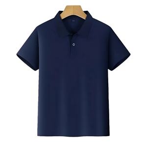 OEM venta al por mayor de ropa de gimnasio en blanco liso logotipo personalizado de secado rápido camisas originales de algodón Polo camiseta para hombres - Product Image 2