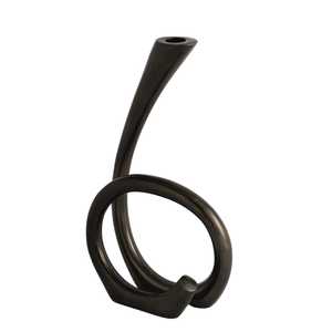 Support de bougie moderne en spirale, hauteur 10 pouces, décoration d'intérieur durable - Product Image 2