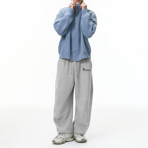 Nuevos Pantalones Deportivos Casuales de Felpa, Estilo Holgado y Acampanado, Personalizados al por Mayor para Hombre, OEM, Ecológicos, Antipilling, Alta Calidad, Bajo Precio - Product Image 5