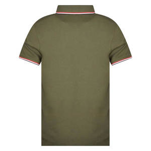 เสื้อโปโลผู้ชายสำหรับฤดูร้อน ผ้าแห้งเร็ว ป้องกันรอยยับ พิมพ์ลาย  ผ้ายืดสแปนเด็กซ์/โพลีเอสเตอร์  ปักโลโก้ตามสั่ง สำหรับกอล์ฟ - Product Image 5