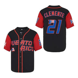 โรเบอร์โต้ เคลเมนเต้ ของแท้ # เสื้อเบสบอลปูเออร์โตริโก 21 ตัว รุ่นเวิลด์เบสบอลคลาสสิค ป้องกันรังสียูวี ไซส์พลัส - Product Image 4