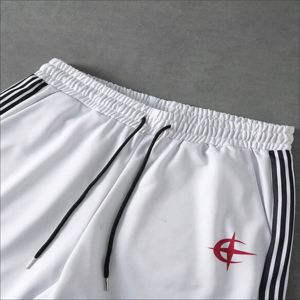 Ensemble 2 pièces d'été pour homme, col rond, streetwear, imprimé numérique personnalisé, brodé, respirant, en polyester et coton tricoté - Product Image 6