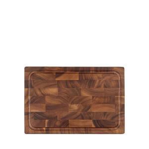 Planche à découper rectangulaire antidérapante, qualité alimentaire, épaisse, en bois, personnalisée, pour la cuisine à domicile, écologique - Product Image 6