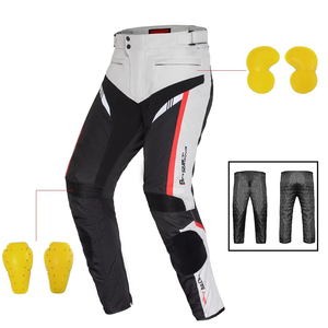 Chaqueta de Motocicleta de Manga Larga Negra y Roja para Hombre Ghost Racing, Resistente al Viento, para Todas las Estaciones - Product Image 6