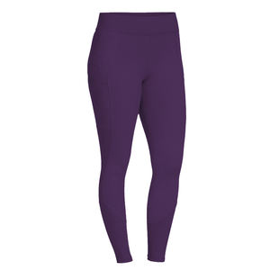 Leggings ecuestres de cintura alta con panel de agarre, pantalones de montar duraderos, leggings deportivos para equitación. - Product Image 1