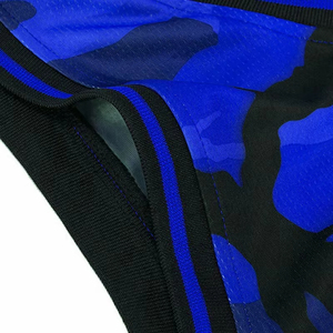 Wholesale Men's Basketball Jerseys Sportswear Uniform Sets Sublimation Printed Breathable Polyester Fabric Drawstring Closure - Product Image 3