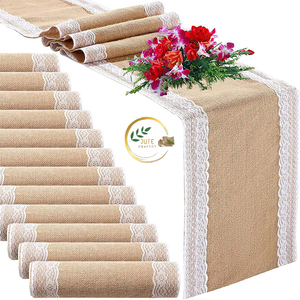 Handmade Jute Table Runner – Eco Friendly Natural Fiber Table Decor for Dining Table, Wedding, Hotel and Home Decoration - Product Image 2