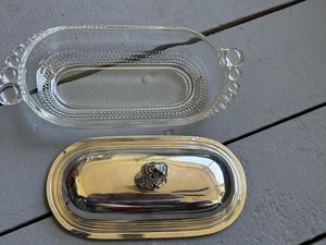 Rustproof Stainless Steel Butter Dish with Lid for <b>Kitchen</b> <b>Storage</b> - Product Image 5