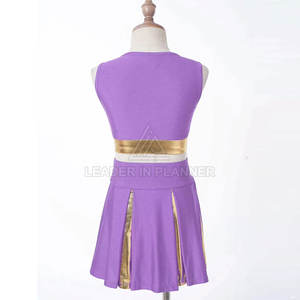 ชุดกีฬาผู้หญิงสั่งทำพิเศษ สวมใส่สบาย ชุดเชียร์ลีดเดอร์คุณภาพสูงระดับมืออาชีพ - Product Image 4