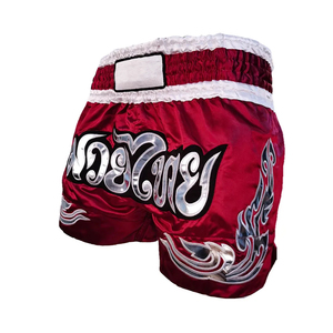 Proveedor OEM de Ropa de Lucha Profesional, Precio Económico al por Mayor, Ropa Deportiva, Kit de Práctica, Pantalones Cortos de Compresión para Entrenamiento en Jaula, Pantalones Cortos de MMA Estampados - Product Image 4