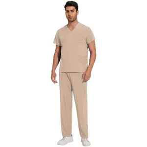 Bata de laboratorio de precisión, tela resistente a químicos, ropa de trabajo para investigación, uniforme de hospital unisex. - Product Image 3