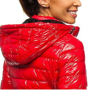 Latest Design Cheap Price Women Puffer Jacket Low MOQ Solid Color Women Puffer Jacket In Low MOQ New Fashion - Product Image 6