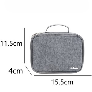 Bolsa de almacenamiento para cables de datos, bolsa multifuncional para accesorios digitales, bolsa de almacenamiento semirrígida de estilo simple - Product Image 1