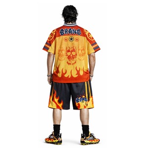 Ensemble de maillot et short de football américain de qualité supérieure, uniforme sportif respirant, vêtements d'équipe personnalisés pour les entraînements et les matchs - Product Image 2