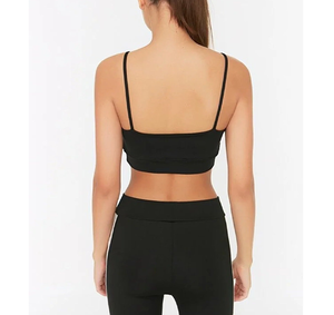 Ensemble de yoga léger personnalisé avec soutien-gorge de sport de maintien supérieur pour la course, le fitness, le Pilates et les entraînements quotidiens – Haut de tenue de sport extensible - Product Image 2