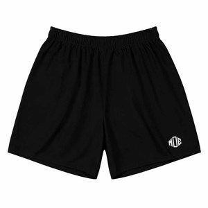 Pantalones Cortos Deportivos Casuales para Hombre de Secado Rápido, Diseño Personalizado Negro, Ropa de Entrenamiento de Gimnasio, Cintura Elástica, Producción OEM - Product Image 2