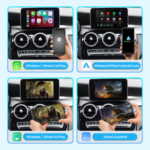 Interfaccia OEM <span class=keywords><strong>Mercedes</strong></span> MMI Wireless <span class=keywords><strong>CarPlay</strong></span> NTG5.0 per Classe A C GLC W205 W222 2015-2018 Fornitore di Fabbrica - Product Image 2