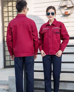 Combinaison de sécurité pour soudeurs, résistante aux flammes, combinaison de travail en deux pièces - Product Image 4