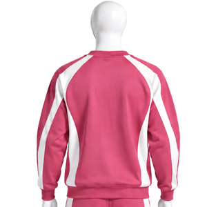 เสื้อสเวตเชิ้ตคอกลม Rose Men แขนยาว แต่งแถบข้างตัดสี สวมใส่สบาย เหมาะสำหรับออกกำลังกาย เล่นกีฬา หรือใส่ลำลอง รับผลิตตามสั่ง ขายส่ง - Product Image 2