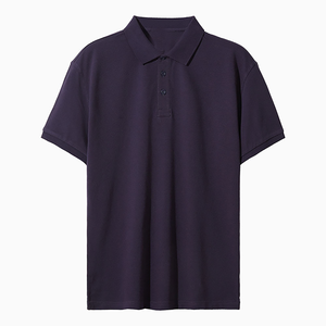 Polo pour homme à manches courtes, décontracté, en coton - Product Image 2