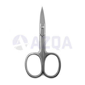 Ciseaux à ongles pour bébé en acier inoxydable avec lames courbées et pointes rondes pour le soin des ongles des nourrissons, des nouveau-nés et des enfants - Product Image 3